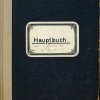 Hauptbuch 1917/18 Vorderseite